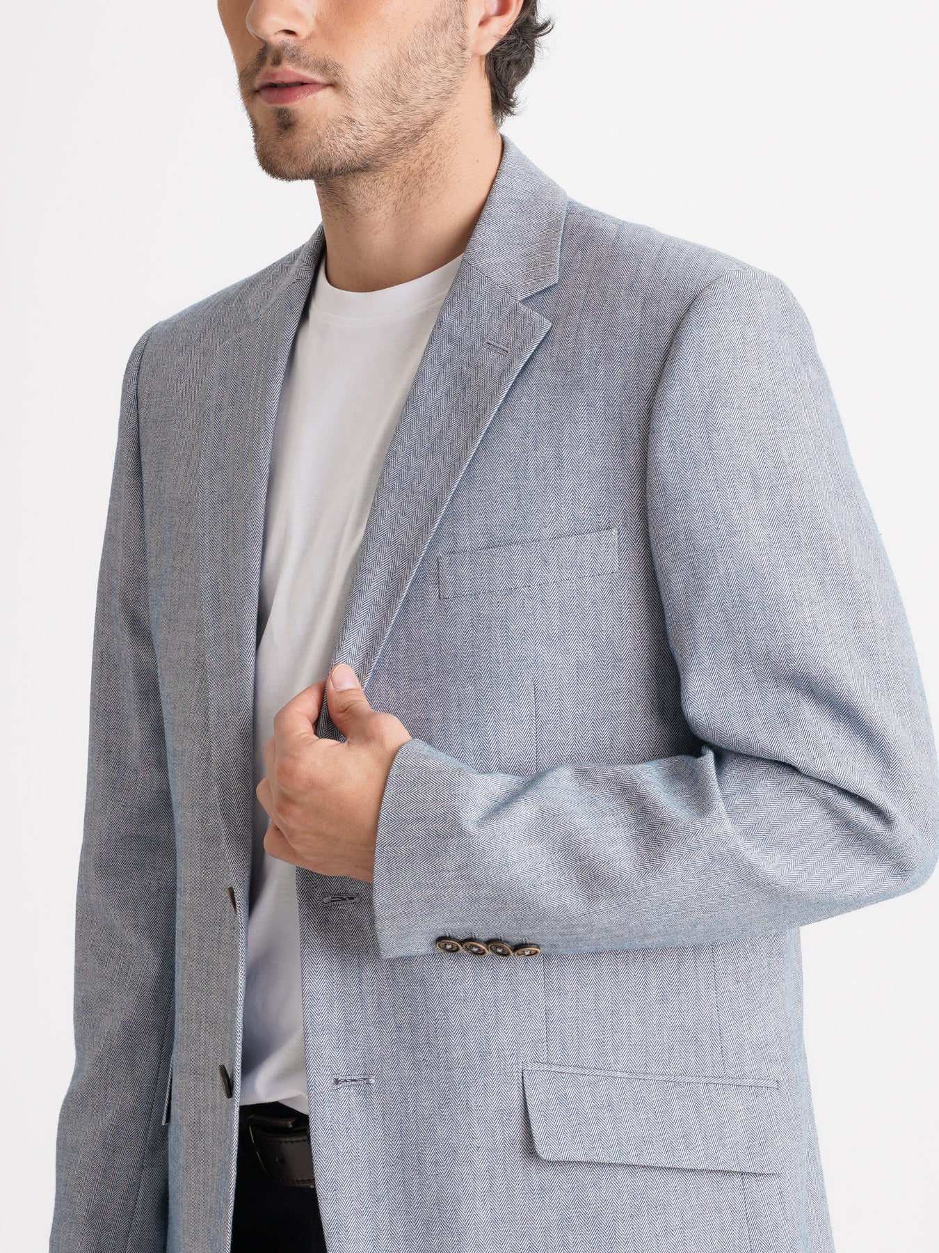BLUE LONG SLEEVE REGULAR FIT MR. BLUE