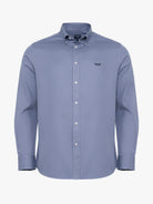 BLUE COTTON SHIRT LONG SLEEVE REGULAR FIT MR. BLUE