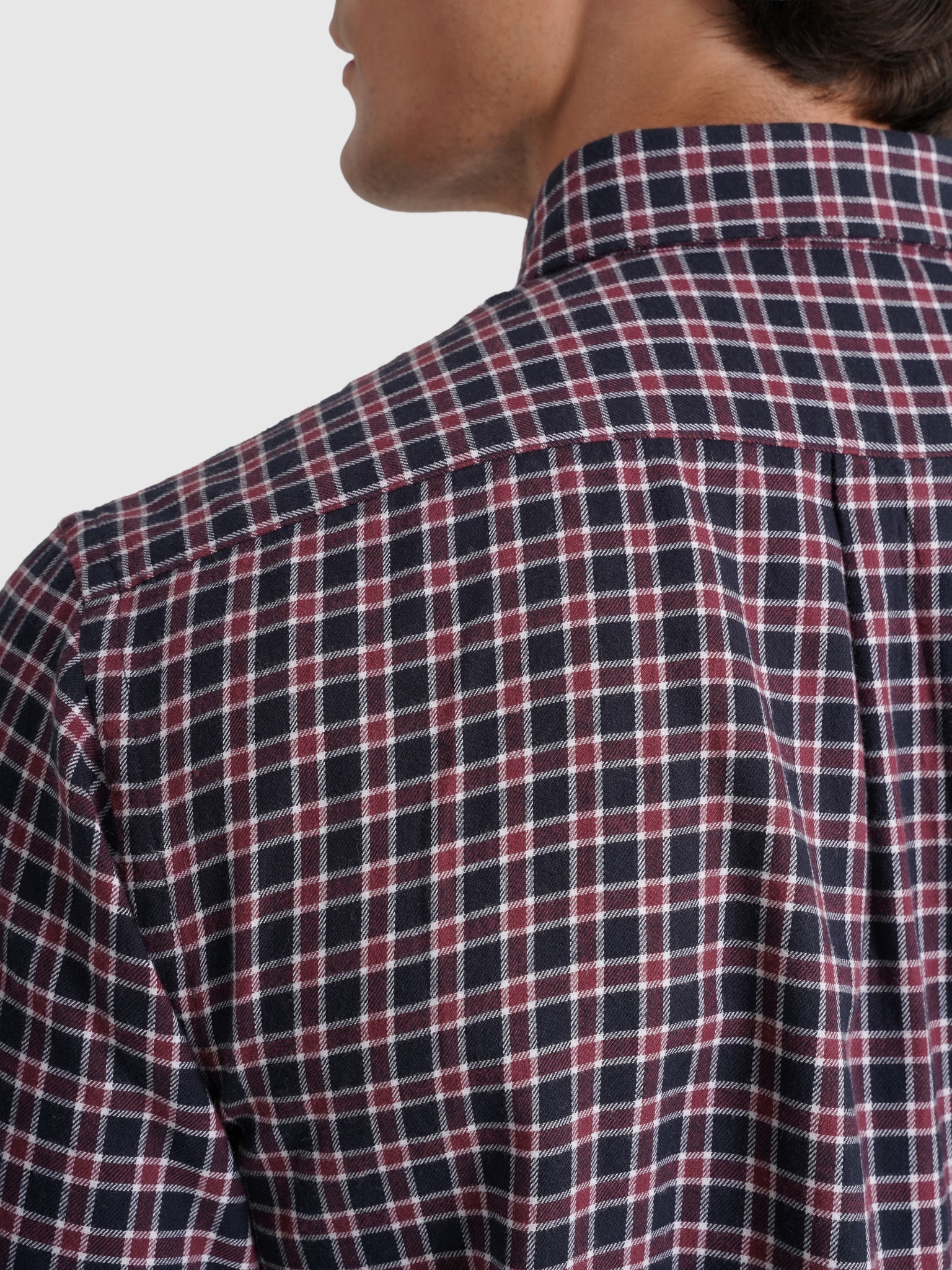 CAMISA ALGODÓN AZUL MANGA LARGA REGULAR FIT MR. AZUL