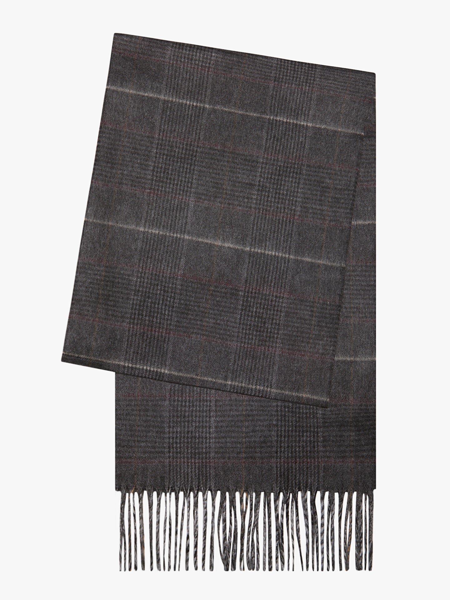 GRAY SCARF MR. BLUE