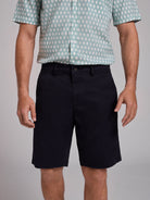 BLUE COTTON BERMUDA REGULAR FIT MR. BLUE