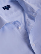 BLUE COTTON SHIRT LONG SLEEVE SLIM FIT MR. BLUE