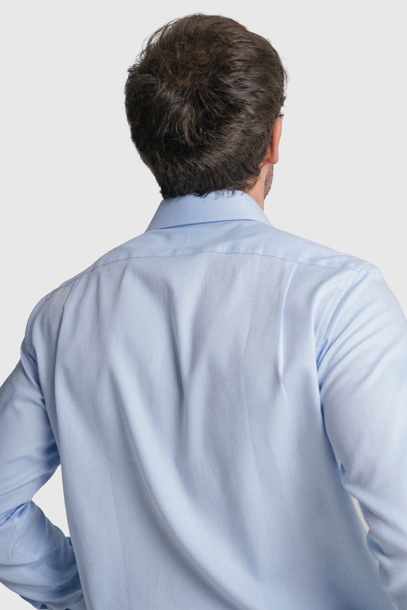 CAMISA OXFORD CLASSIC FIT AZUL LISA MR. BLUE