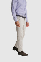 CALÇAS ALGODÃO SLIM FIT BEGES LISAS MR. BLUE
