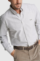 CAMISA OXFORD REGULAR FIT VERDE LISA MR. BLUE