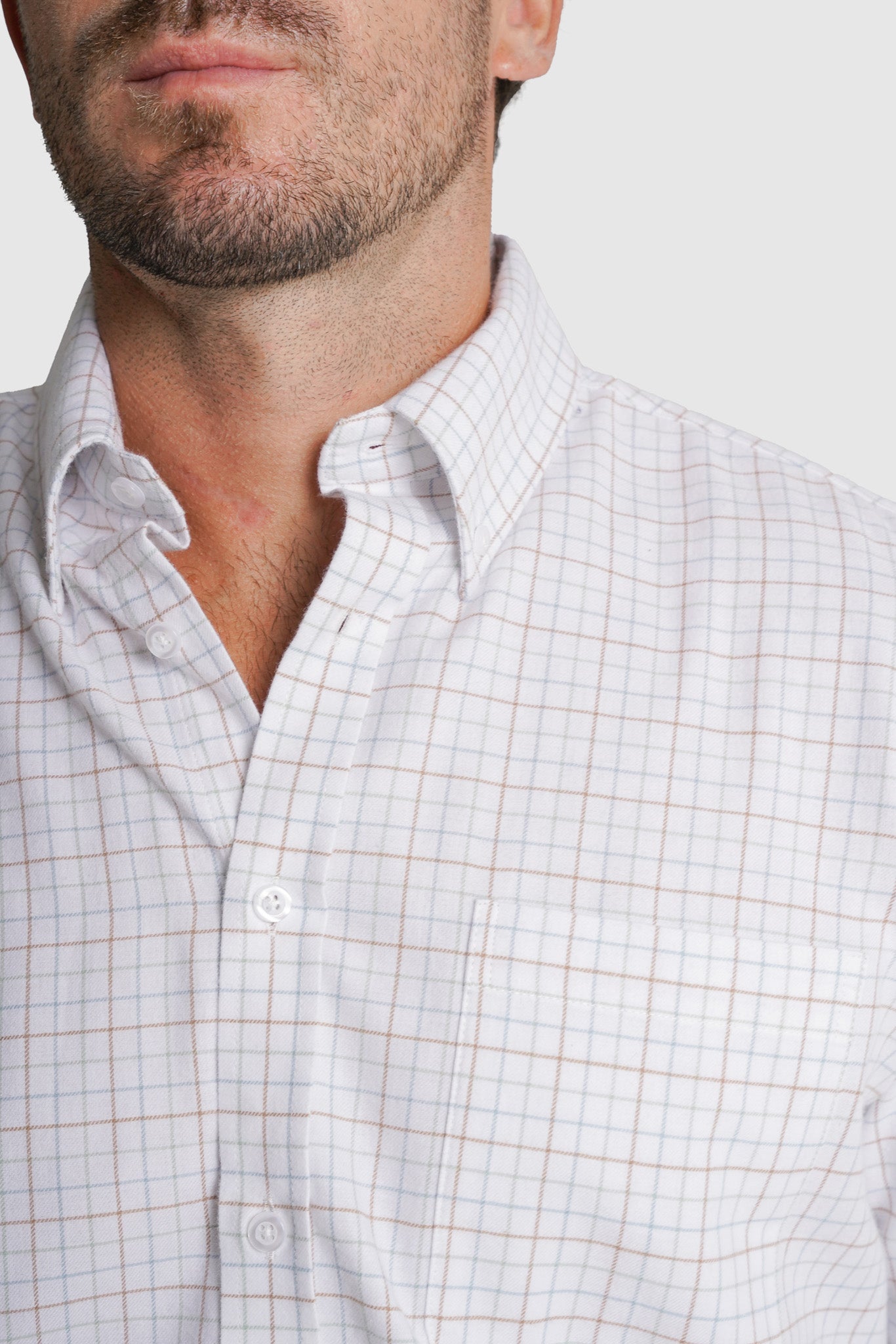 CAMISA FLANELA REGULAR FIT AZUL AO QUADRADO MR. BLUE