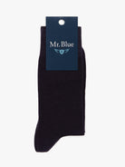 MEIAS ALGODÃO AZUIS LISAS MR. BLUE