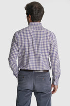 CAMISA ALGODÃO REGULAR FIT BRANCA AO QUADRADO MR. BLUE