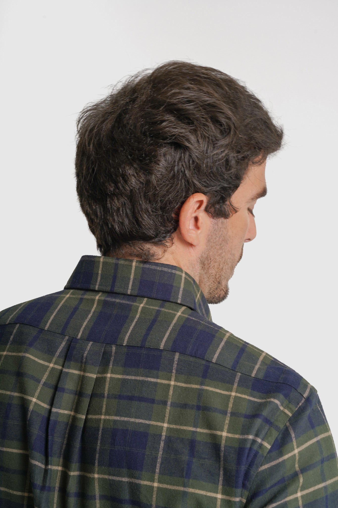 CAMISA FLANELA REGULAR FIT AZUL AO QUADRADO MR. BLUE