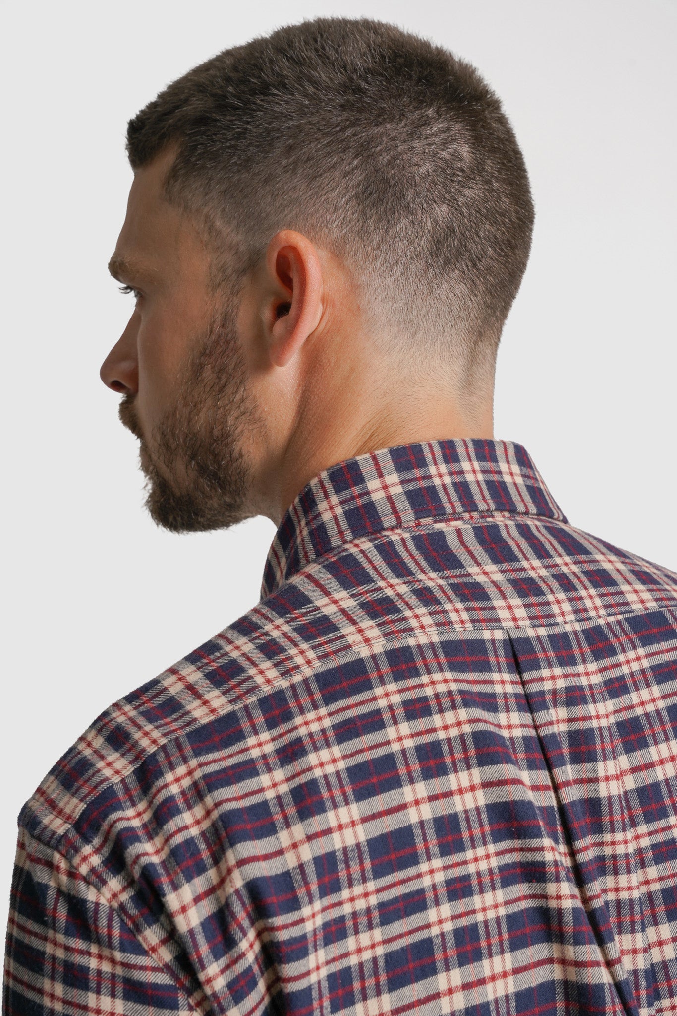 CAMISA ALGODÃO REGULAR FIT AZUL AO QUADRADO MR. BLUE