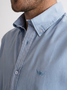 Mr. Blue Regular Fit Twill Shirt