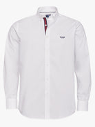 Regular Fit White Poplin Shirt Mr. Blue