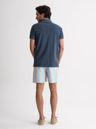 Polo Regular Fit Piquet Azul Mr. Blue