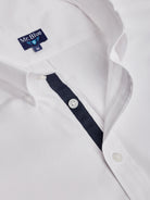 Regular Fit White Oxford Shirt Mr. Blue