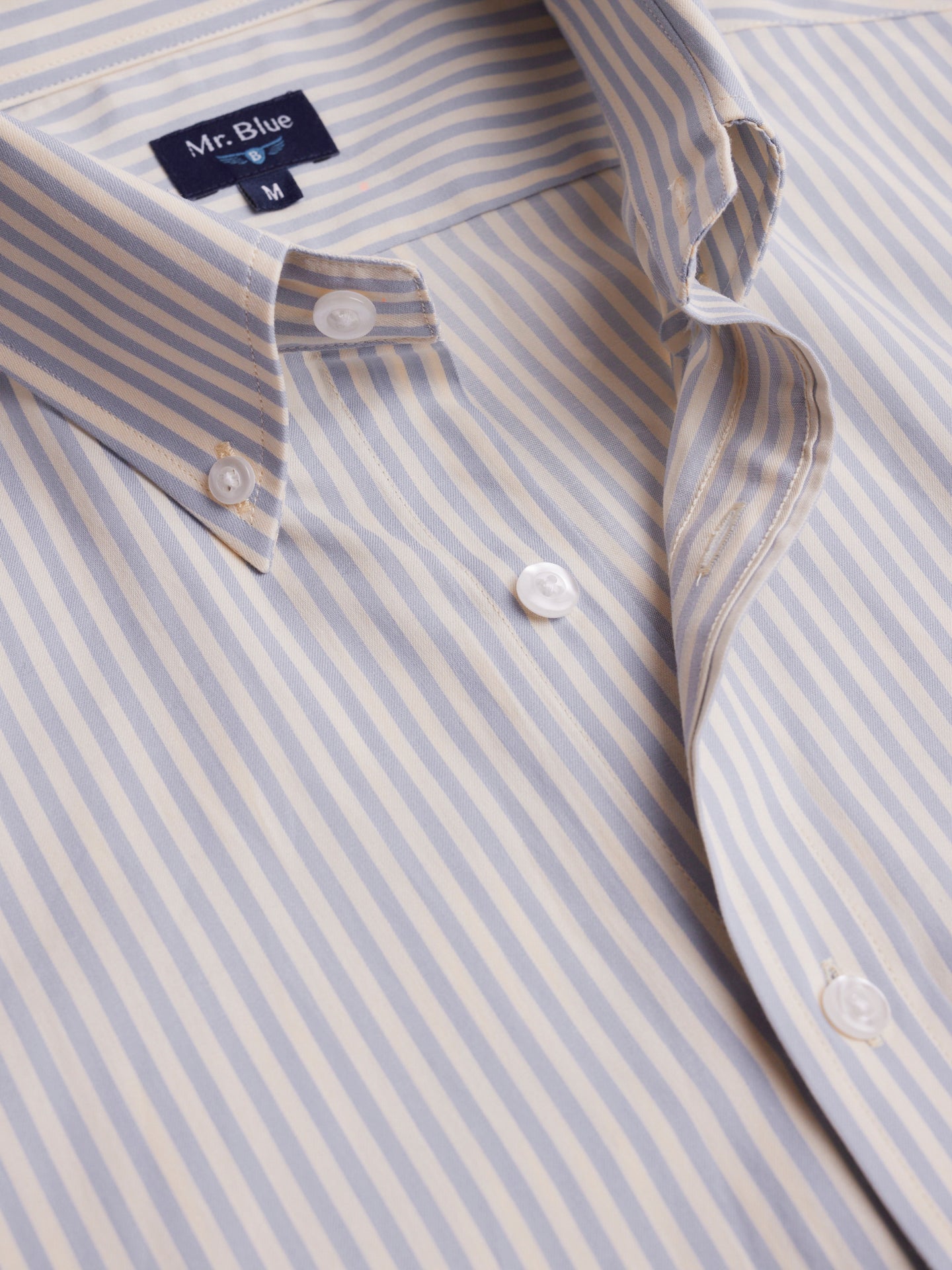 Camisa de sarga de corte estándar de Mr. Blue