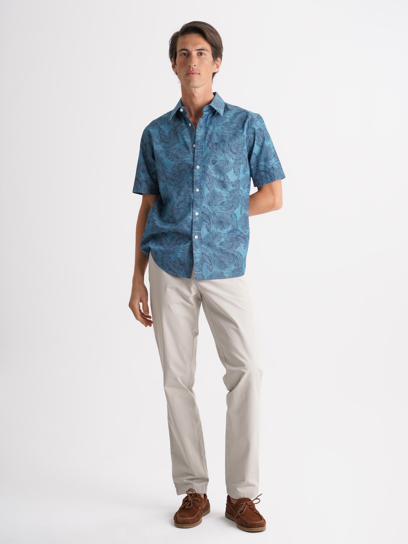 Mr. Blue Regular Fit Blue Shirt