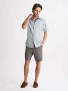 Regular Fit Blue Poplin Shirt Mr. Blue