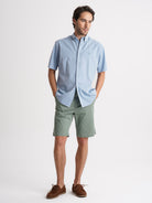 Mr. Blue Regular Fit Twill Shirt