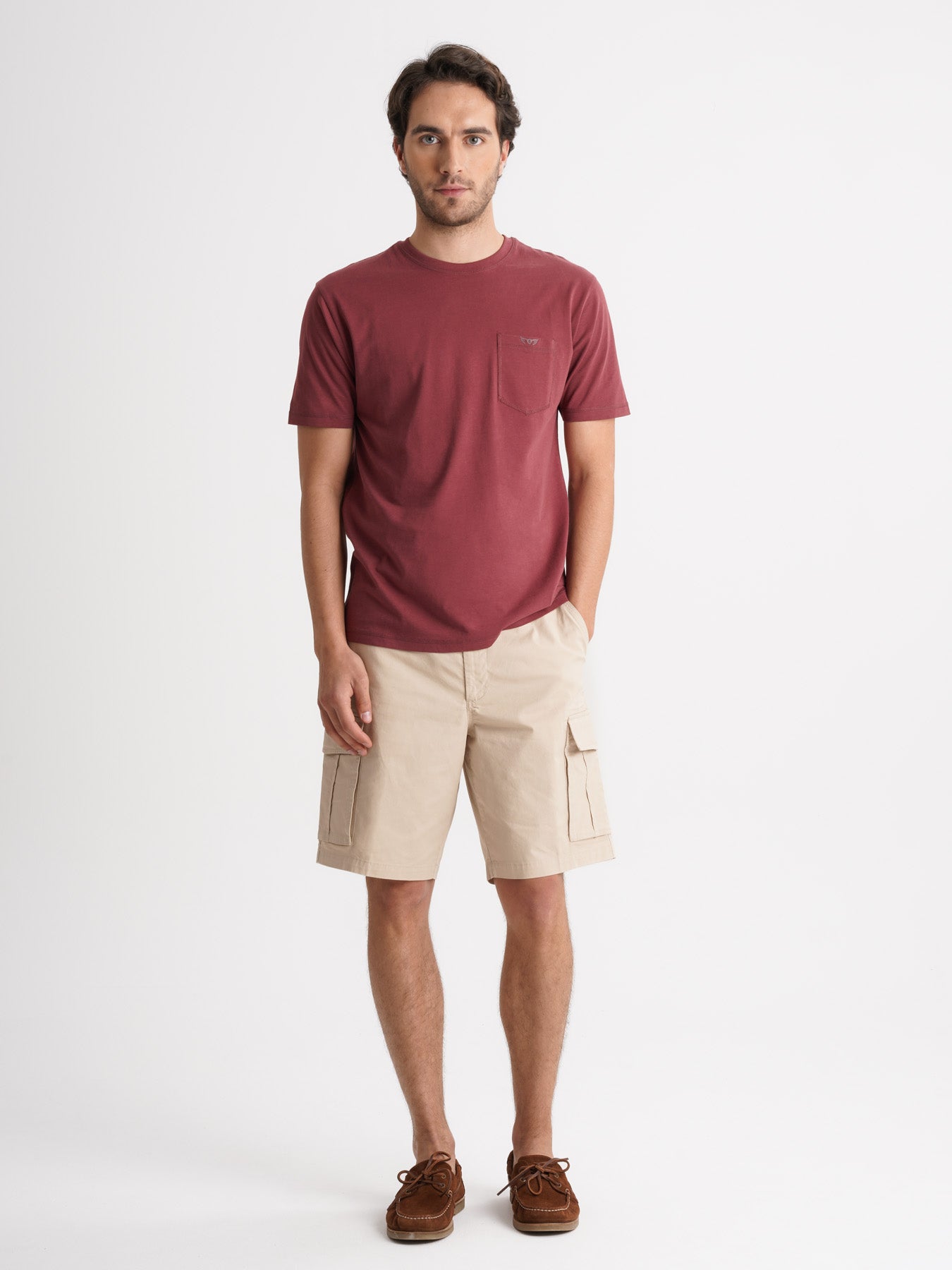 100% Cotton Red Mr. Blue T-Shirt