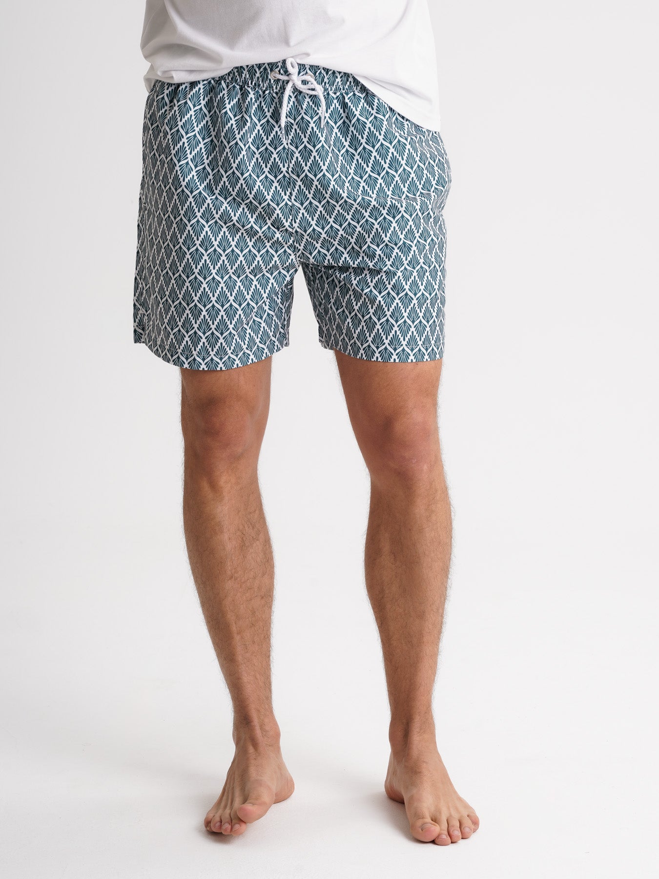 Mr. Blue Italian Green Swimsuit