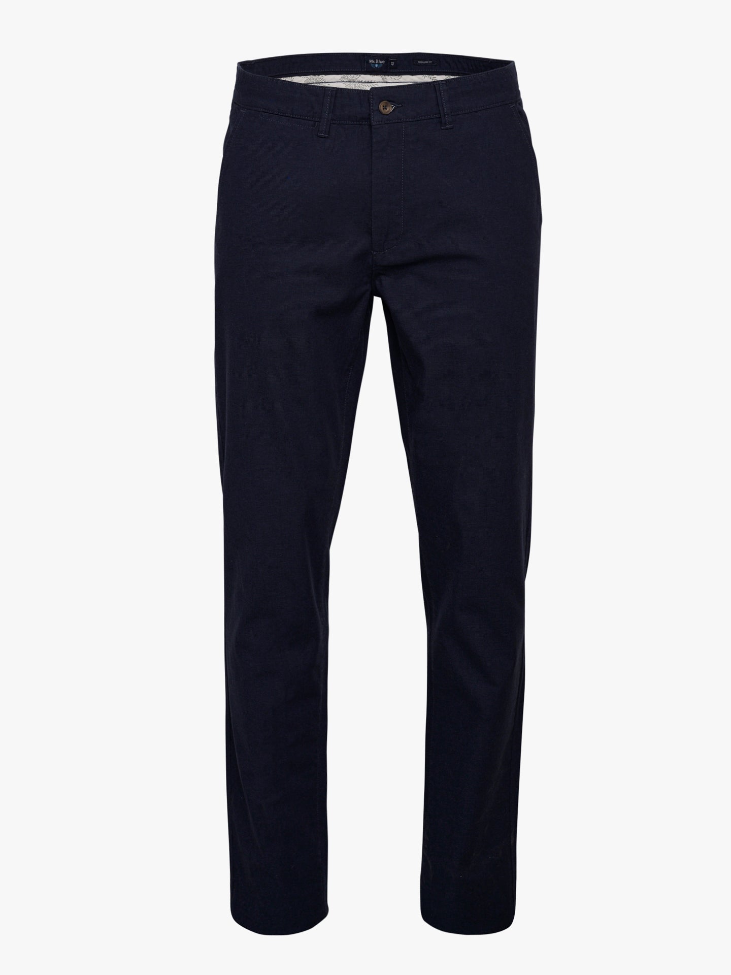 Calças Chinos Regular Fit Azuis Mr. Blue