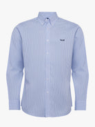 Regular Fit Blue Poplin Shirt Mr. Blue