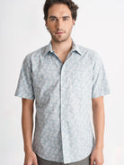 Regular Fit Blue Poplin Shirt Mr. Blue