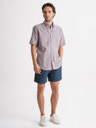 Regular Fit Blue Linen Shirt Mr. Blue