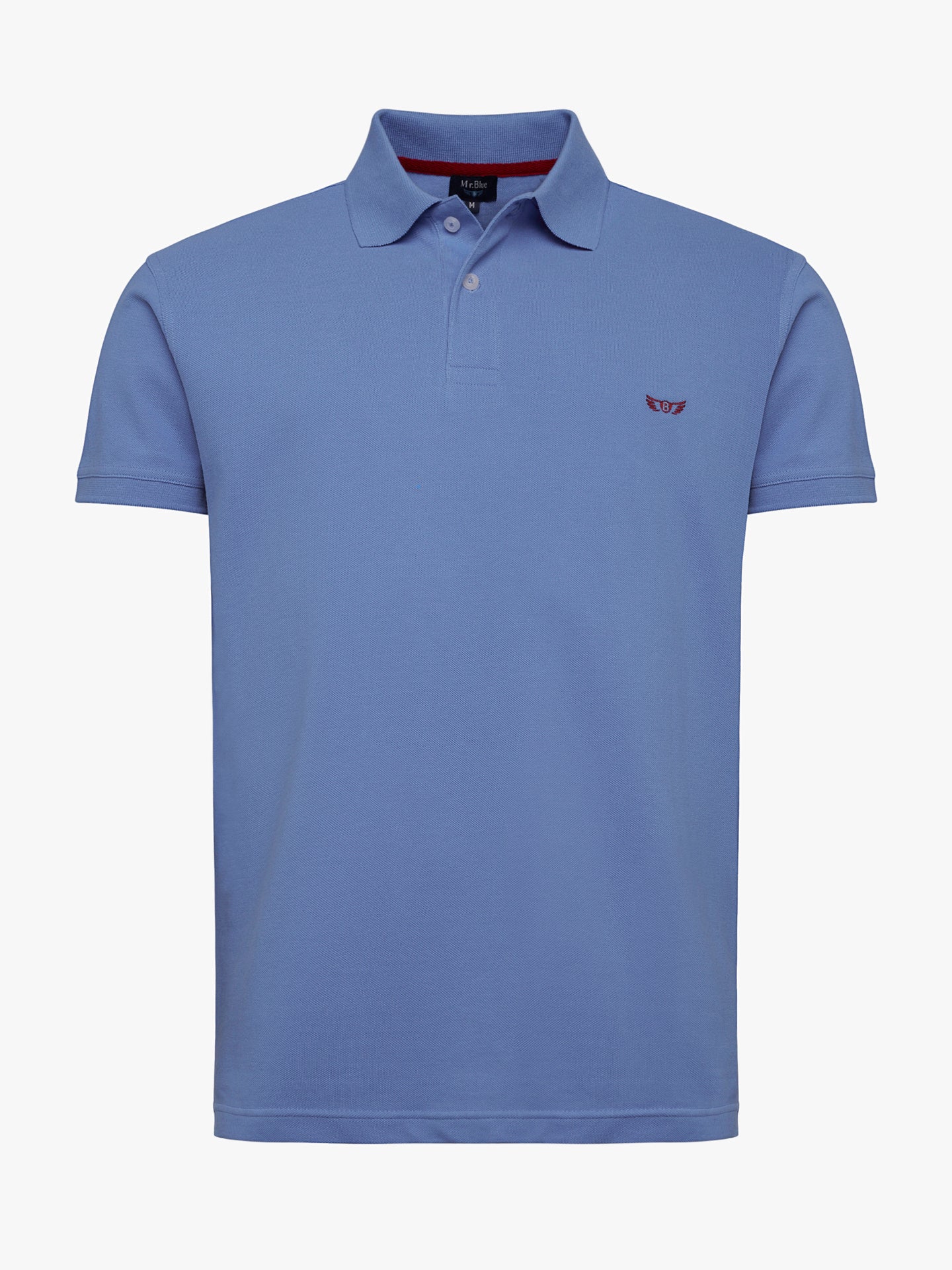 Mr. Blue Regular Fit Piquet Polo Shirt